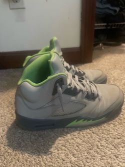 Air Jordan 5 Green Bean Sneakers