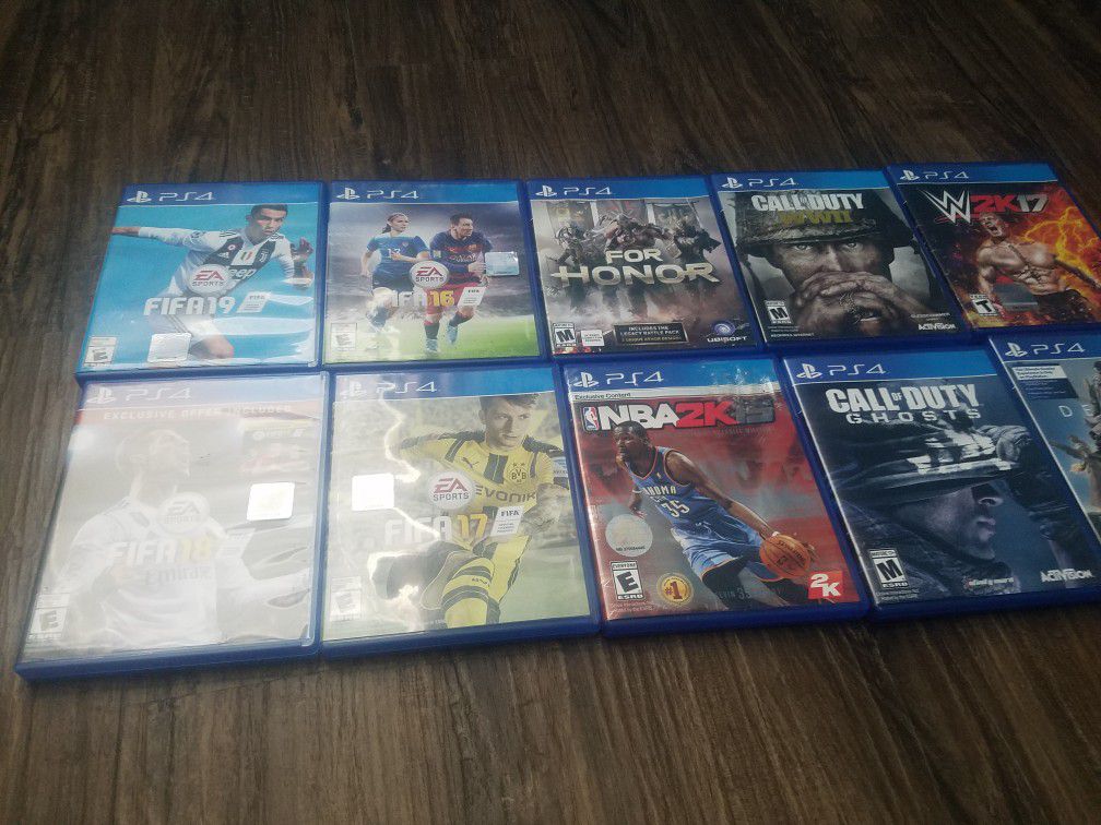 Ps4 games $10 each game