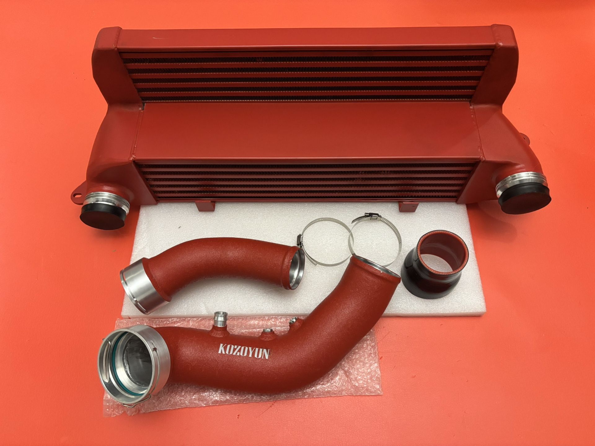 Performance Intercooler Kit for BMW 525d 530d 535d 635d E60 E61 E63 E64 04-2010