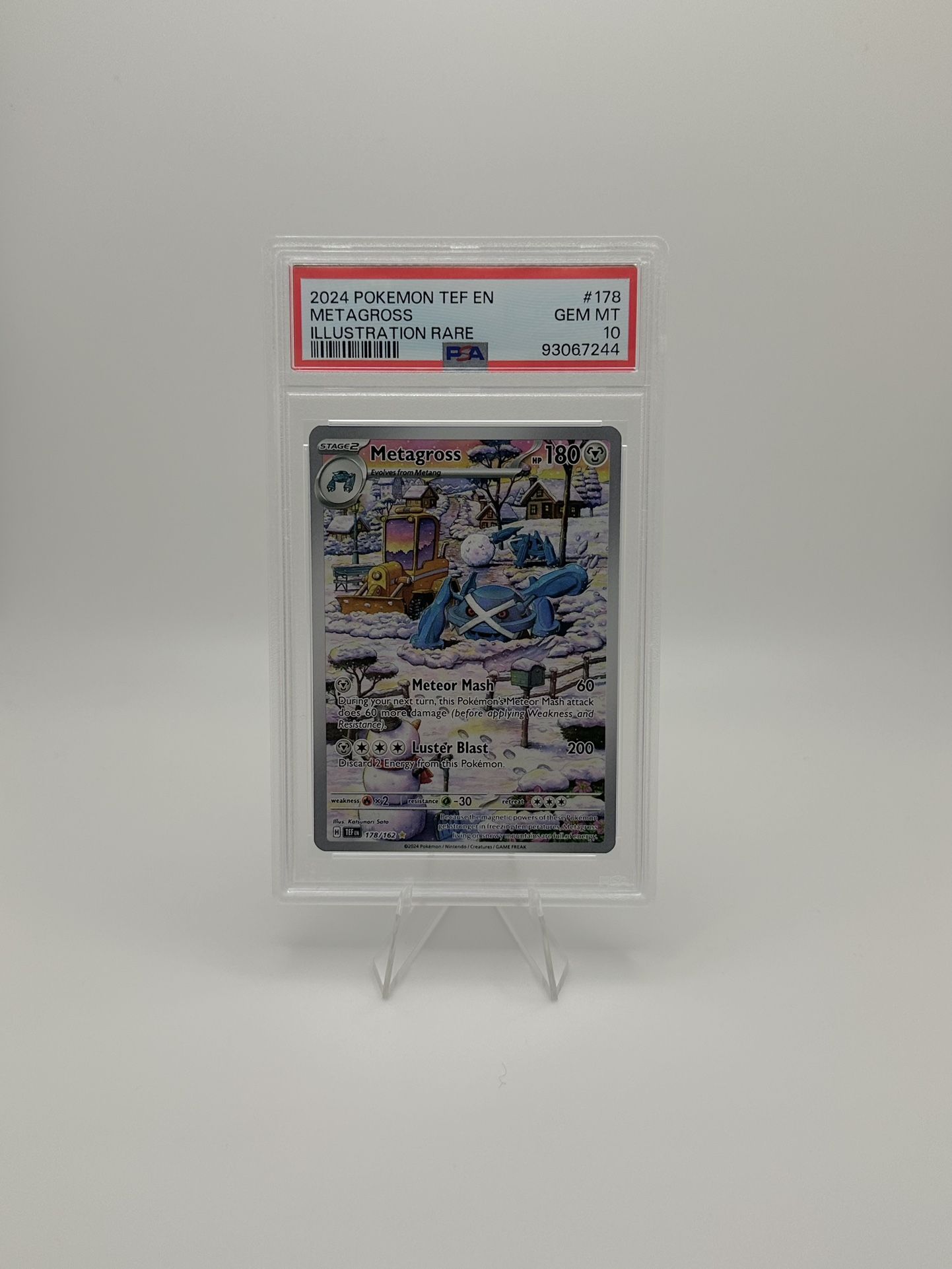 PSA 10 Metagross IR (Pokémon - Temporal Forces)