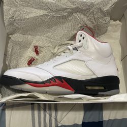 Jordan 5 Silver Tongue Size 12