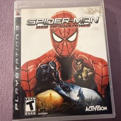 Spider-man Web of Shadows (PS3 Used)