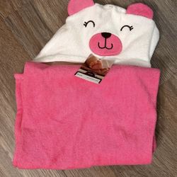 Hooded Towel - One Size 30” x 24”