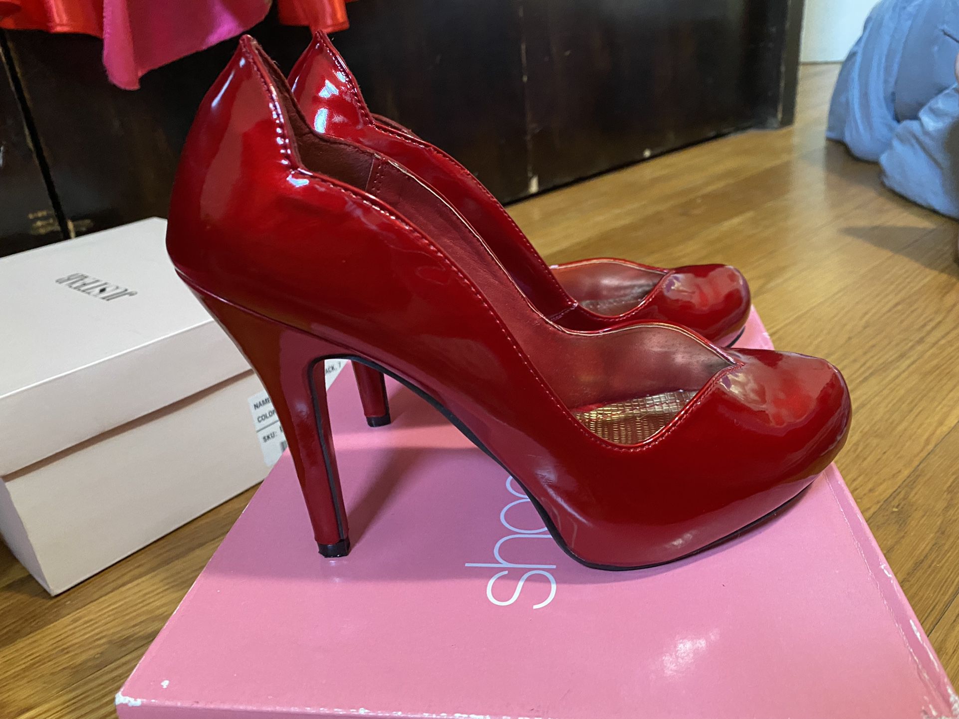 Ruby Red Heels 