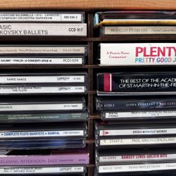 CD Collection - Mostly Classical, Jazz, And Easy listening