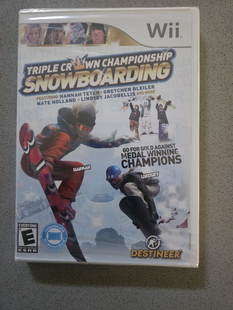 Triple Crown Championship Snowboarding - Nintendo Wii