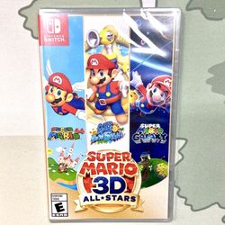 Super Mario 3D All-Stars (Brand New Sealed) -Nintendo Switch, Nintendo Switch 2