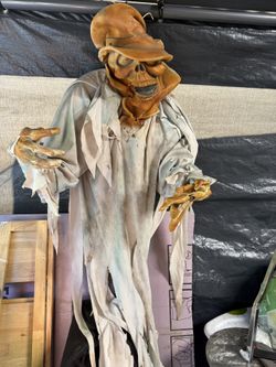 Rare Vintage Glow In The Dark Disney Hatbox Ghost Hanging Prop