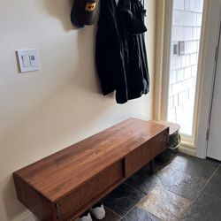 Custom Console Table/Bench With Storage