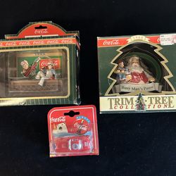 Coca Cola Christmas Items (New In Box)