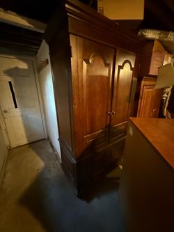 Tv bureau hard wood