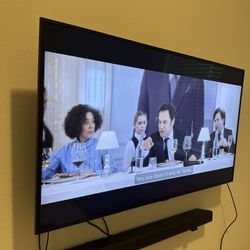 Samsung Smart Tv & Sony Home Theater Sound bar And Sub