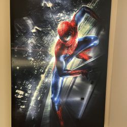 Disney Spiderman 3D Lenticular light box 4ft by 7ft