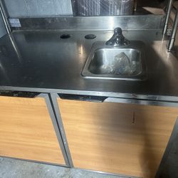Cabinet With Sink 