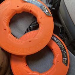 Klein Tools 100 ft. Non-Conductive Fiberglass Fish Tape 56371