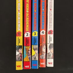 1-5 My Hero Academia English Manga