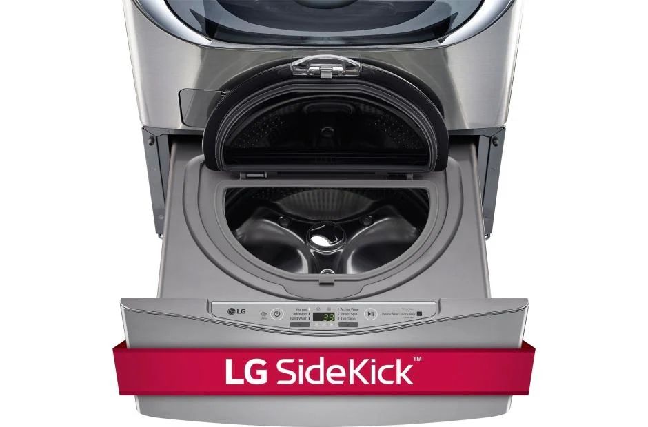1.0 Cu. Ft. LG Sidekick Pedestal Washer, LG TWINWash Compatible. Model: WD200CV