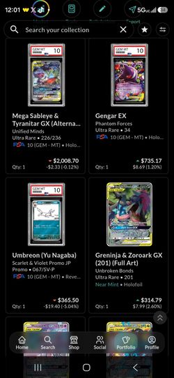 Pokemon for trade