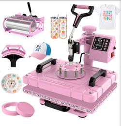 Heat press machine - 5 in 1