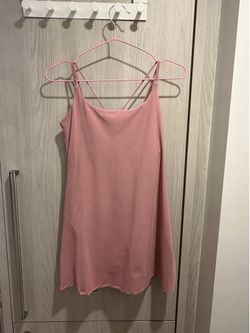 Abercrombie & Fitch Dusty Rose Traveler Tennis Cami Dress with Shorts Size XSP