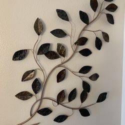 Wall Decor. Metal Leaves