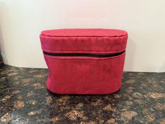 Pink Miss Dior Zip Makeup Bag