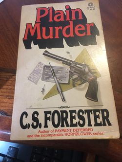 Plain murder by C. S. Forrester Paperback book