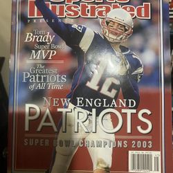 Sports Illustrated Tom Brady 