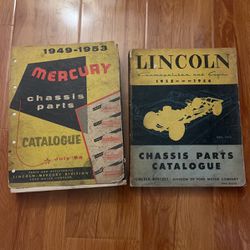 Vintage Car Catalogue (2) Lincoln & Mercury