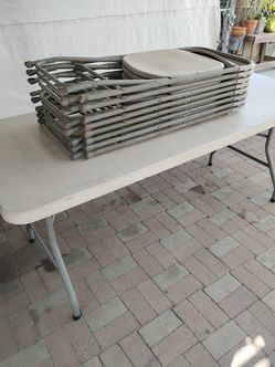 Table and chairs