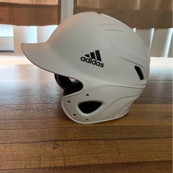 White Adidas Helmet 