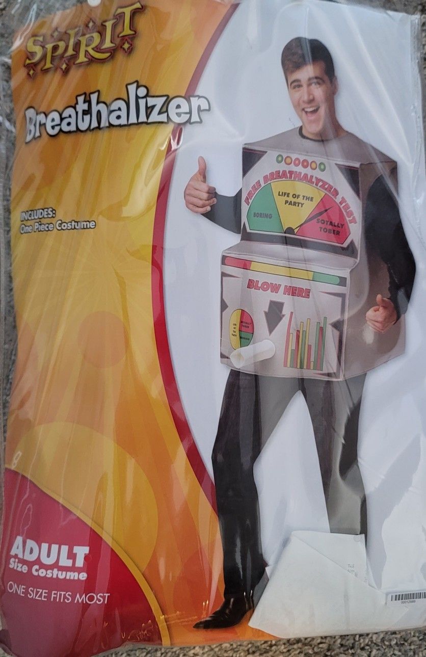 Adult Breathalyzer Halloween Costume 