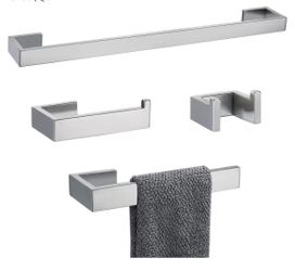 4 Pieces Bathroom Hardware Accessories Set