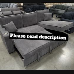Brand New Pullout Sectional 