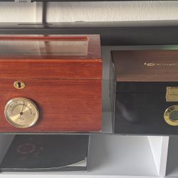 Humidor - 1 Electric And 1 Classic Cedar