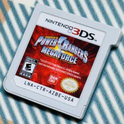 Power Rangers Megaforce - Nintendo 3DS Game Only Tested Fast Shipping Works