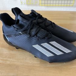 adidas adizero EH2707 Men's Football Cleats Black Size 13 D Width Athletic Shoes