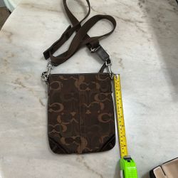 Authentic Vintage Brown Coach Purse/make Offer