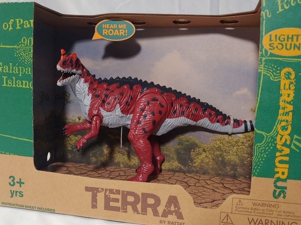 New In Box Terra By Battat Dilophosaurus