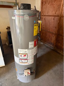 Used gas water heater 40 gallon