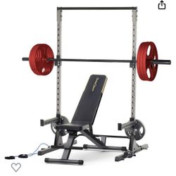 Fitness Squat Rack And Bench