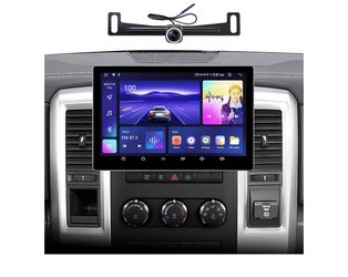 11.5" 4G+64G Car Radio Carplay for Dodge Ram 1 3-2012 Stereo Android Auto GPS Navigation SWC Backup Camera 5G WiFi Bluetooth Head Unit