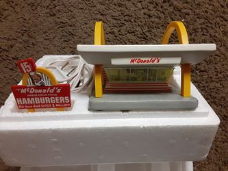 McMemories McDonald's Classic Lighted Ceramic Sculpture 1996