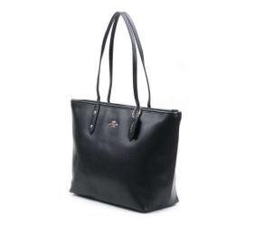 Leather Coach Sophia Tote Luxury Elegant In Pebble Leather