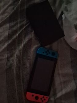 Nintendo Switch with Neon Joy-Cons