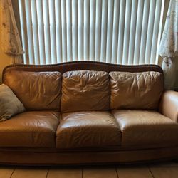 FREE Two Leather Sofa 