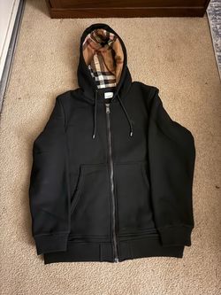 burberry zip up