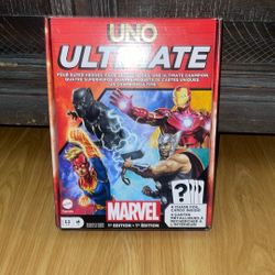 Rare Uno Marvel Game 