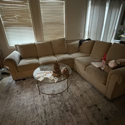 Brown Sectional For Sale