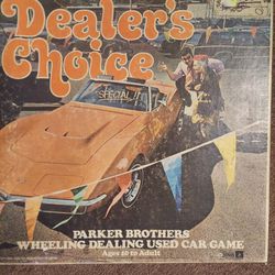 1972 Dealers Choice Boardgame